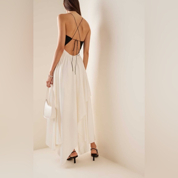 [Anna October] Josephine Maxi Dress Black and White XS - Picture 4 of 6